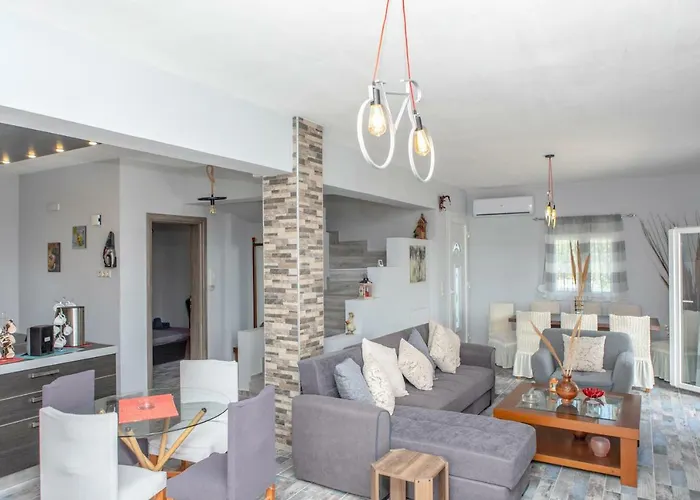 Parisi Naxos Deluxe Semesterbostad Agkidia